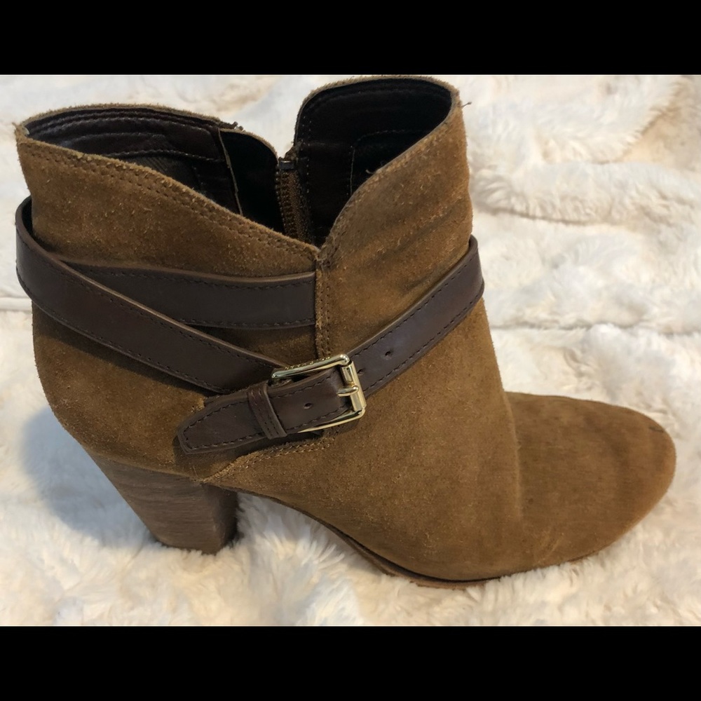 Tan/brown Coke Haan ankle boots
